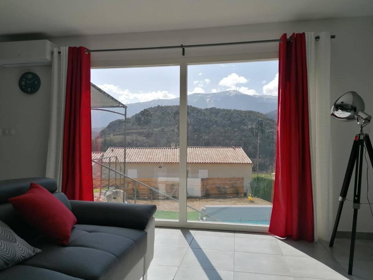 Les Villas Dorees - Villa Soleil Face Au Mont Ventoux Plaisians Екстериор снимка