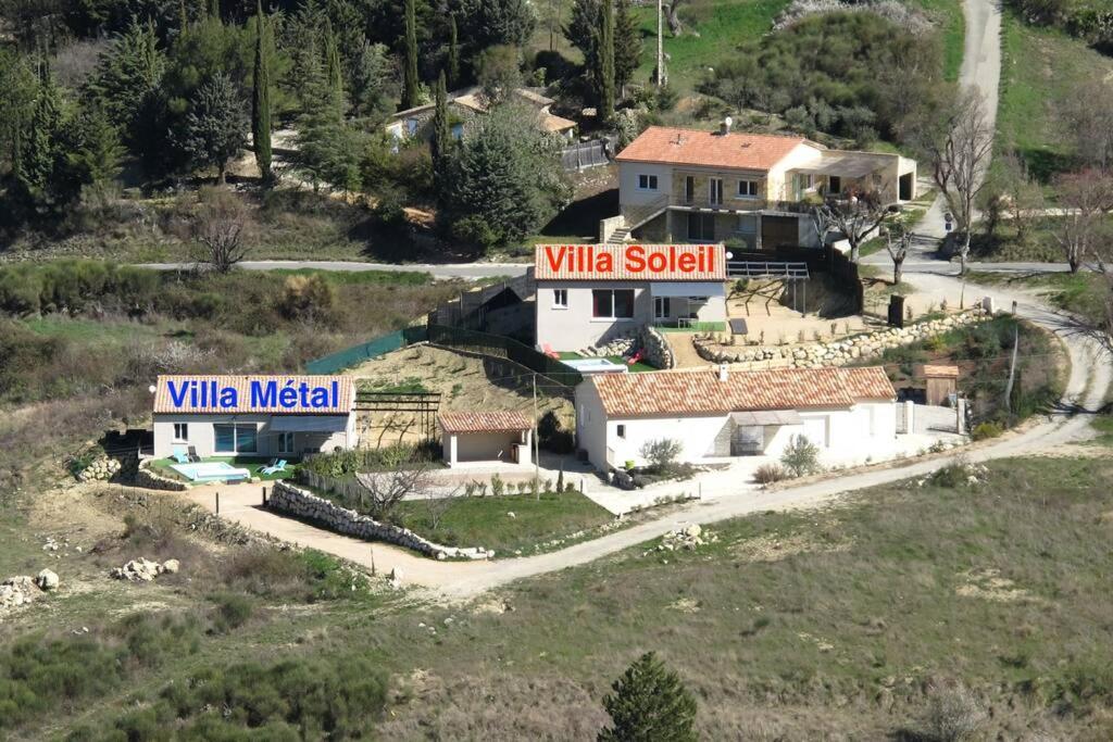 Les Villas Dorees - Villa Soleil Face Au Mont Ventoux Plaisians Екстериор снимка