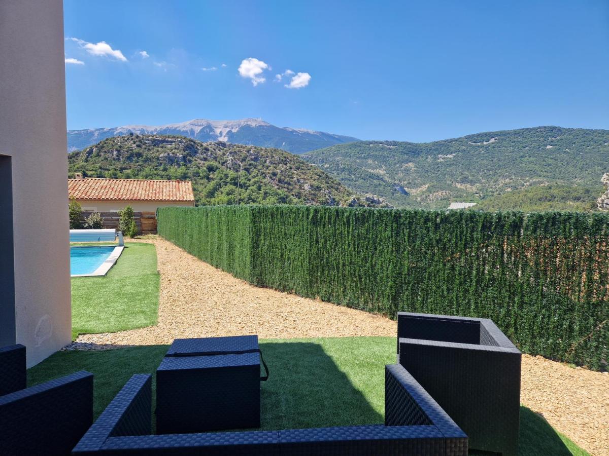 Les Villas Dorees - Villa Soleil Face Au Mont Ventoux Plaisians Екстериор снимка